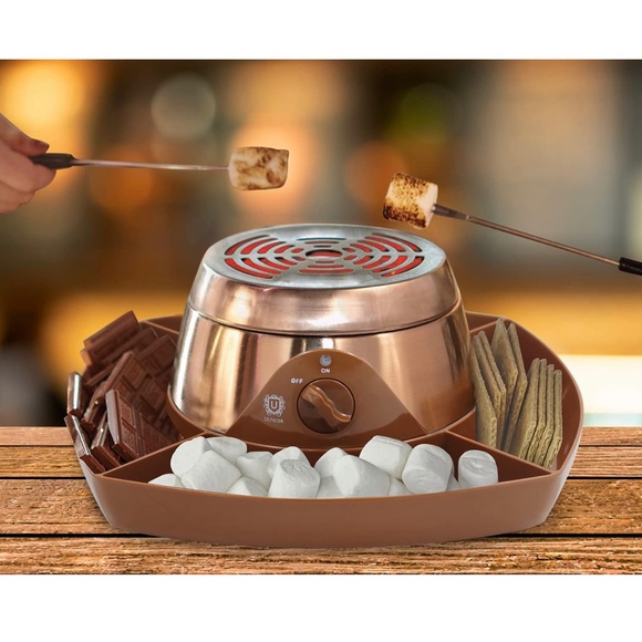 ULTICOR Electric Flameless Stainless Steel Marshmallow S'mores Maker - Picture 2 of 10